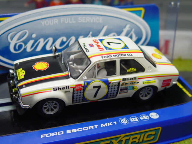 Scalextric C3489 Ford Escort MK1 Brown & Geeson 2012 JD clásicos 1/32 #NEW # 