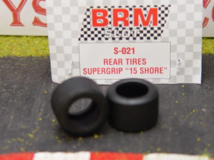 BRM S-021 Rear Tires Supergrip 15 Shore