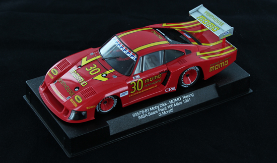 sideways racer slot car