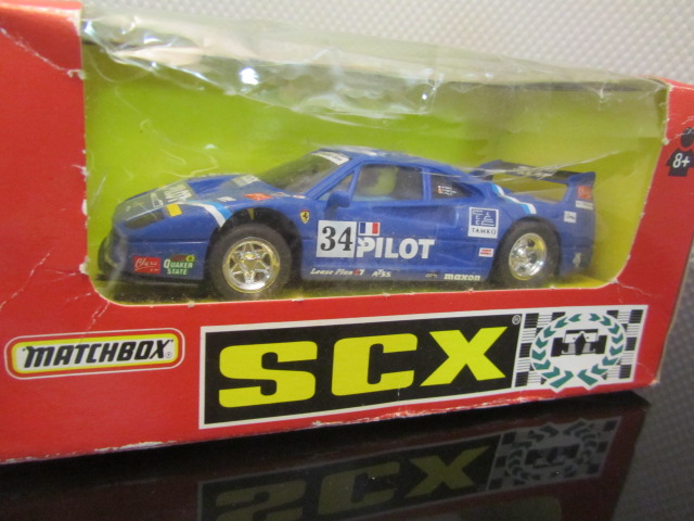 Scx Ferrari F Pilot Slot Car