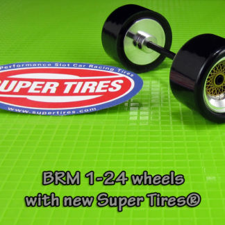 Super Tires ST014 for the S-014 1/24 BRM Wheels