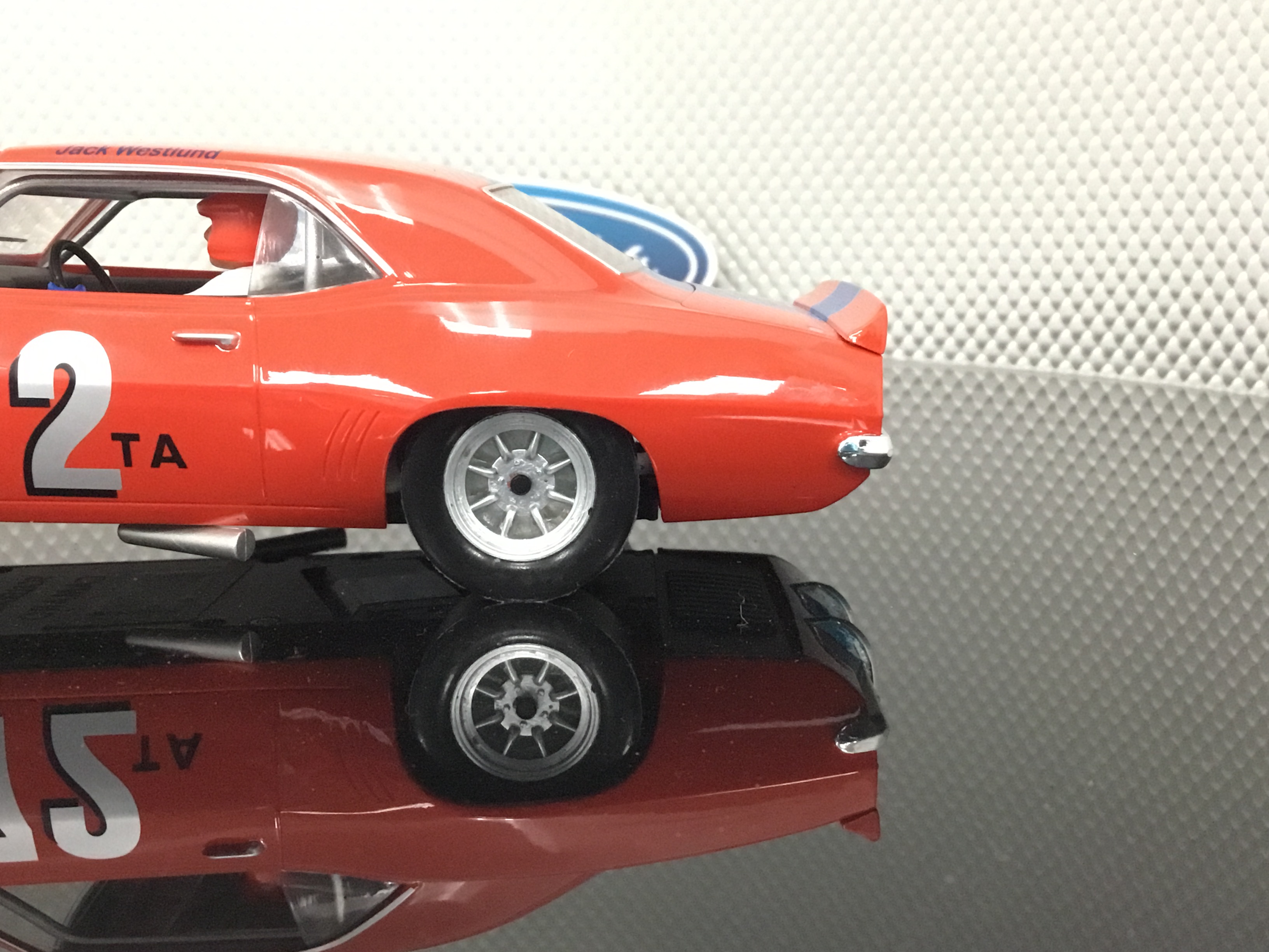 Details about   #42 Swede Savage Barracuda Trans AM Race Series 1/32nd Scale Slot Car Decals 