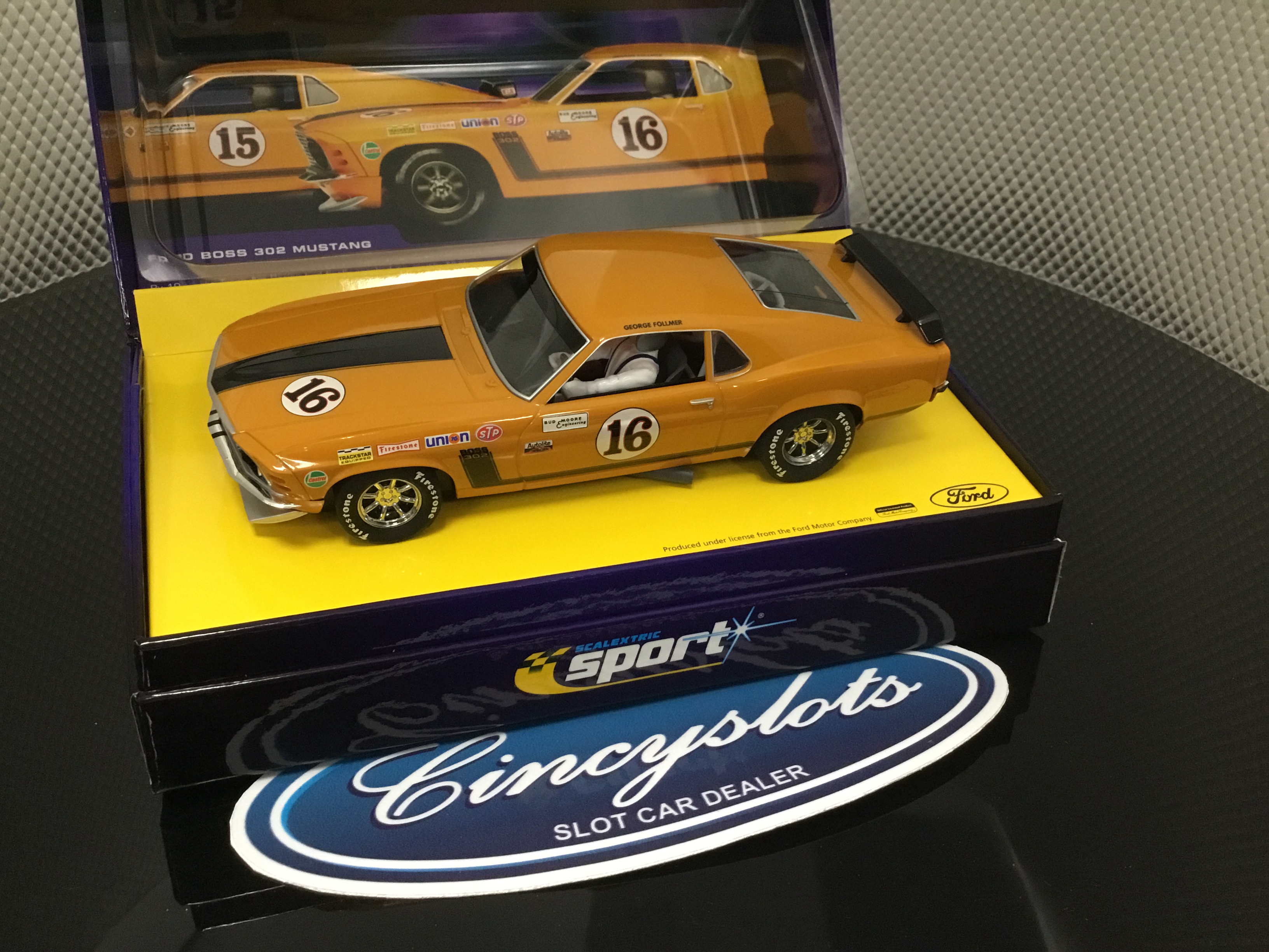Scalextric C2437A Ford Boss 302 Mustang '70 Trans Am Series LTD ED 1/32 Slot Car 