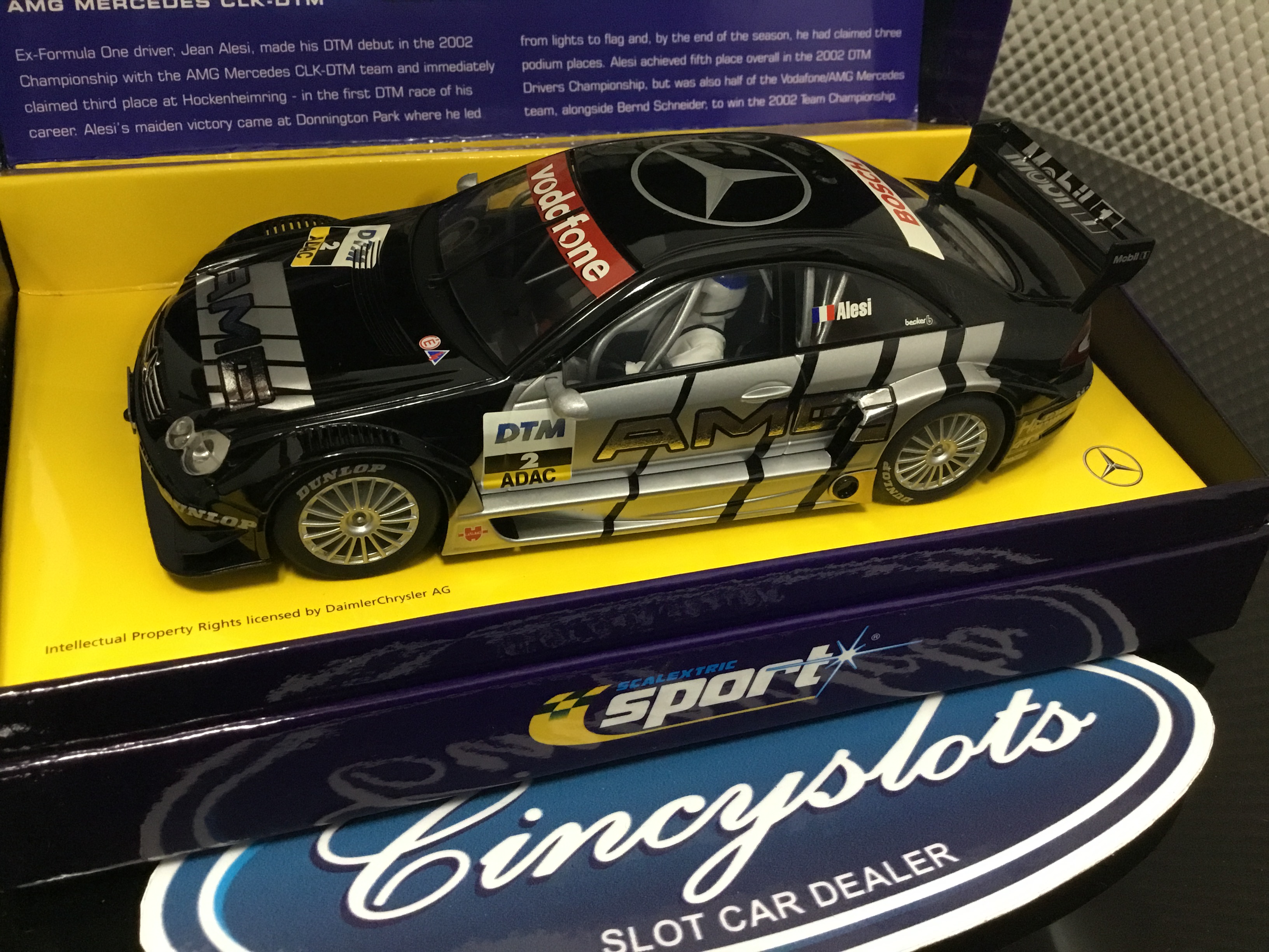 Scalextric Sport C2392A AMG Mercedes CLK DTM 2 Lightly Used Looks