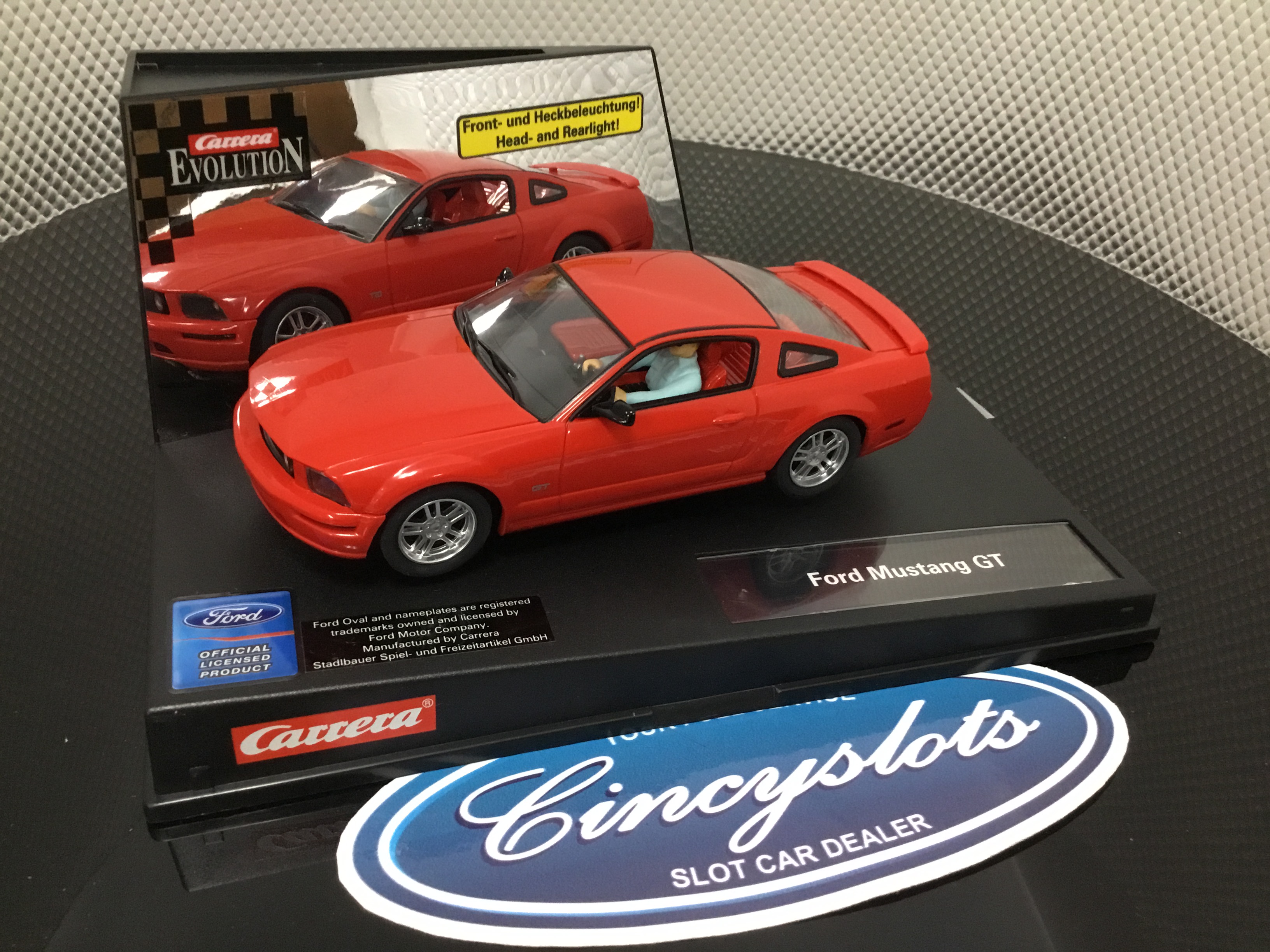Carrera 27636 Ford Mustang GTY 132 Scale Analog Slot Car Racing Vehicle for C.. for sale online
