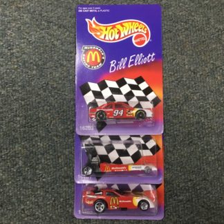 Hot Wheels McDonald's Racing Team 3 Car Set Elliott, Mac, Pedregon.