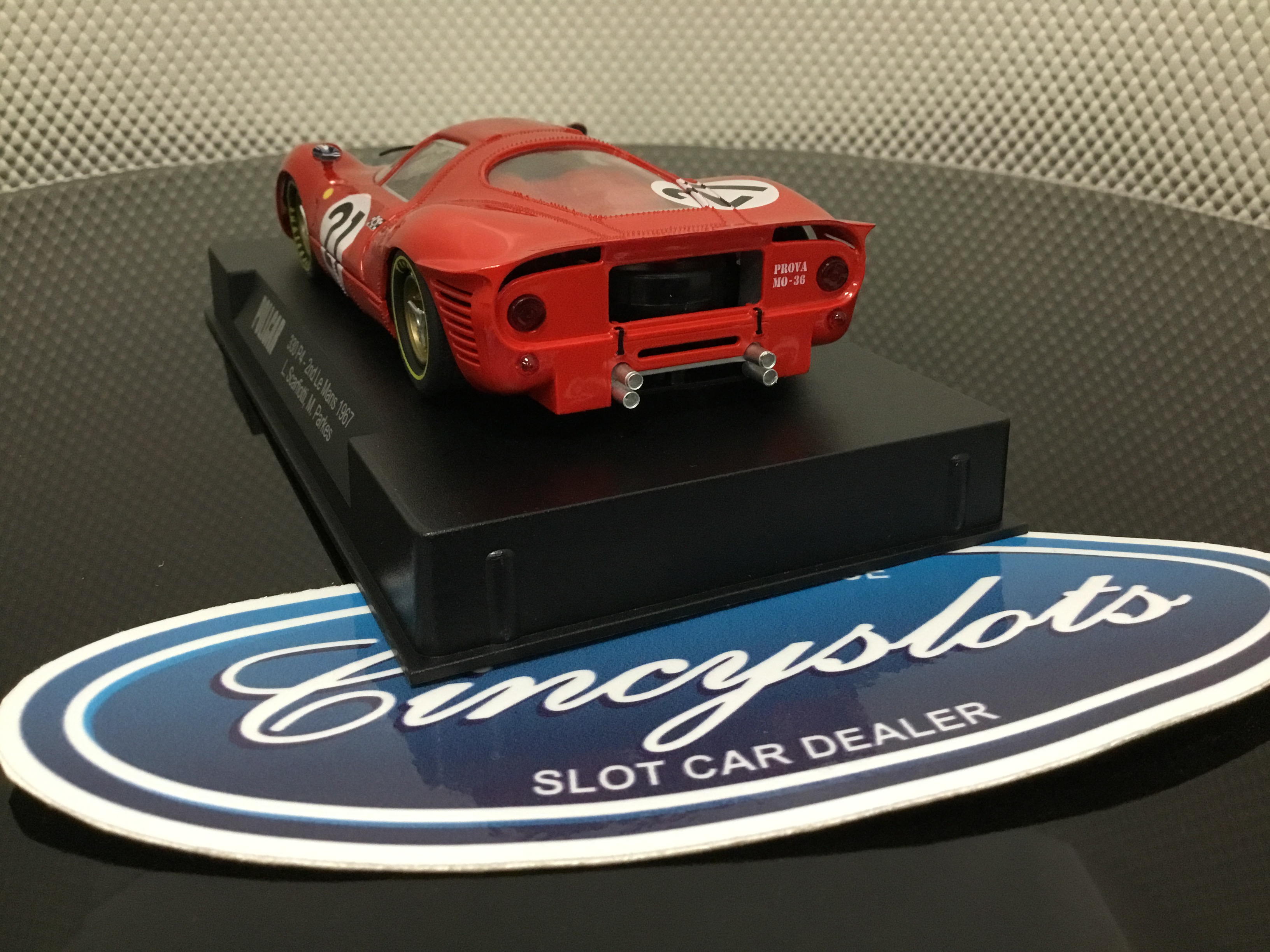 Policar CAR06A Ferrari 330 P4 21 LeMans 1/32 Slot Car.