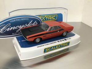 Dodge Challenger T/A Red and Black 1:32 Scalextric Classic Street Car