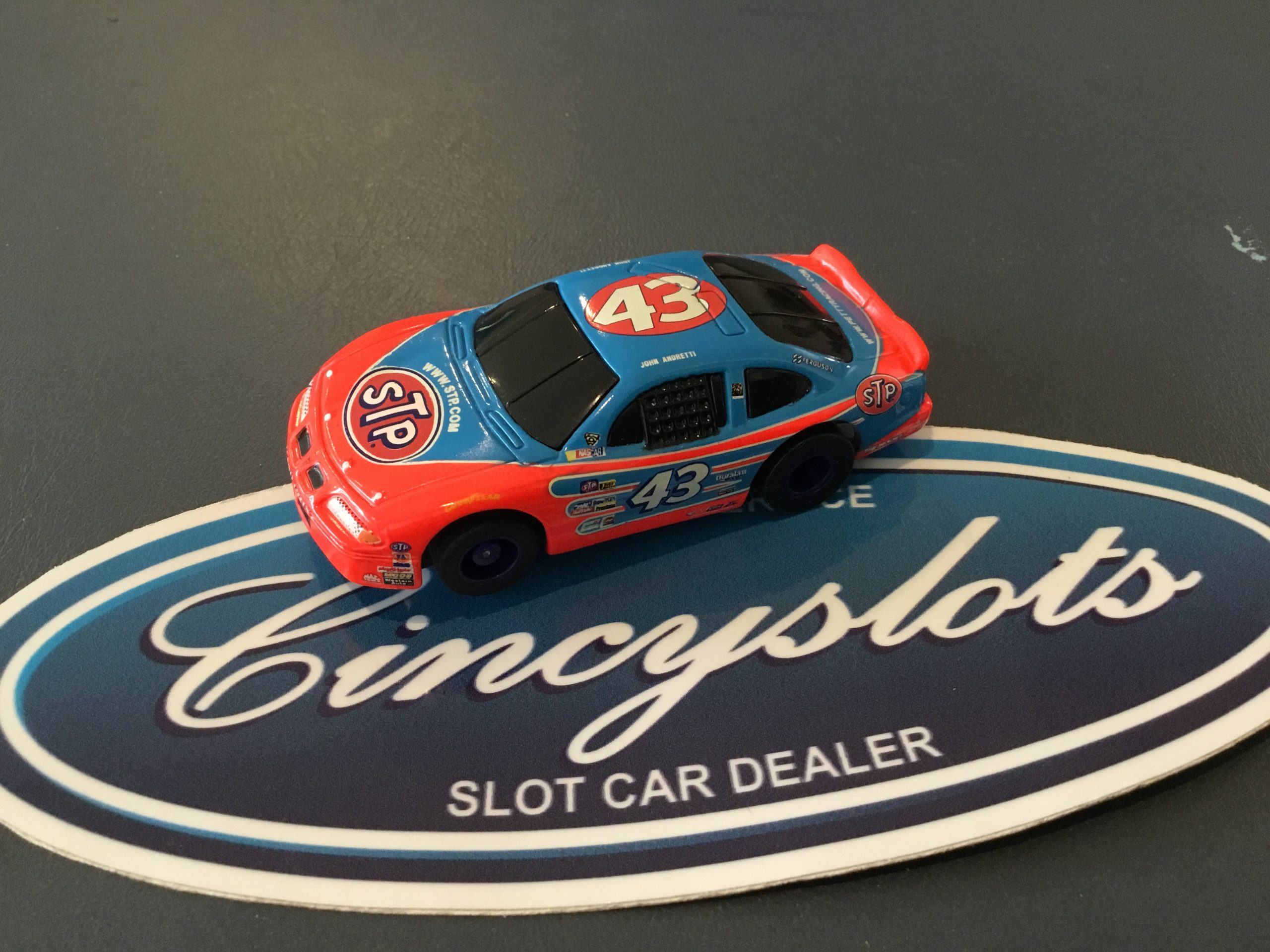 TYCO John Andretti STP Pontiac, HO Slot Car.