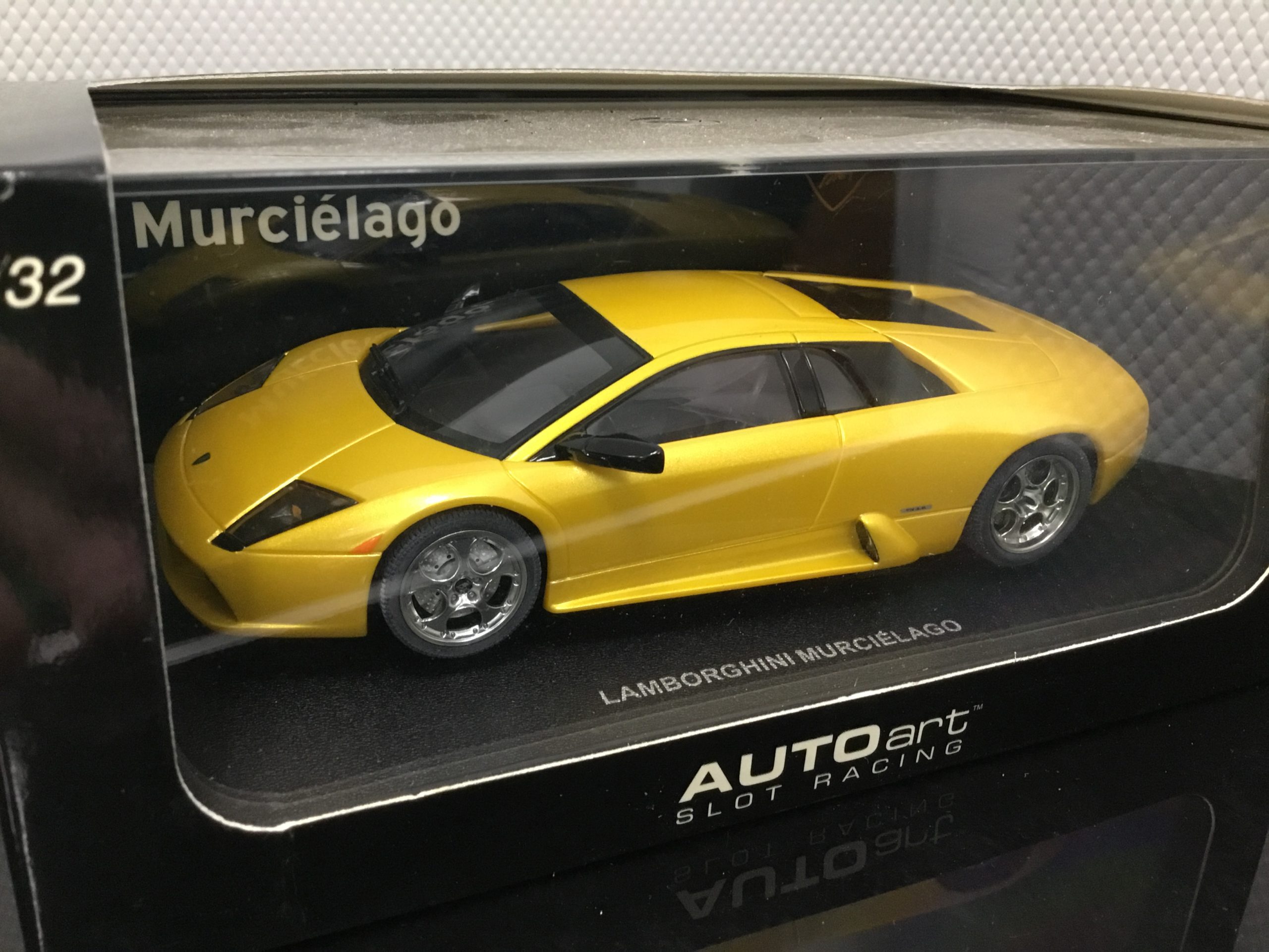 Neuware/Ovp AutoArt 13023 Lamborghini Murcielago metallic green Slotcar 1:32 