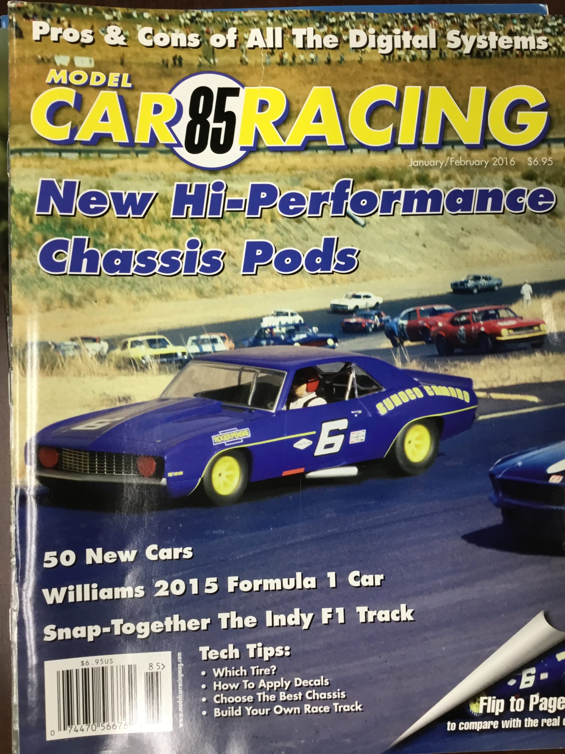 model car racing mag