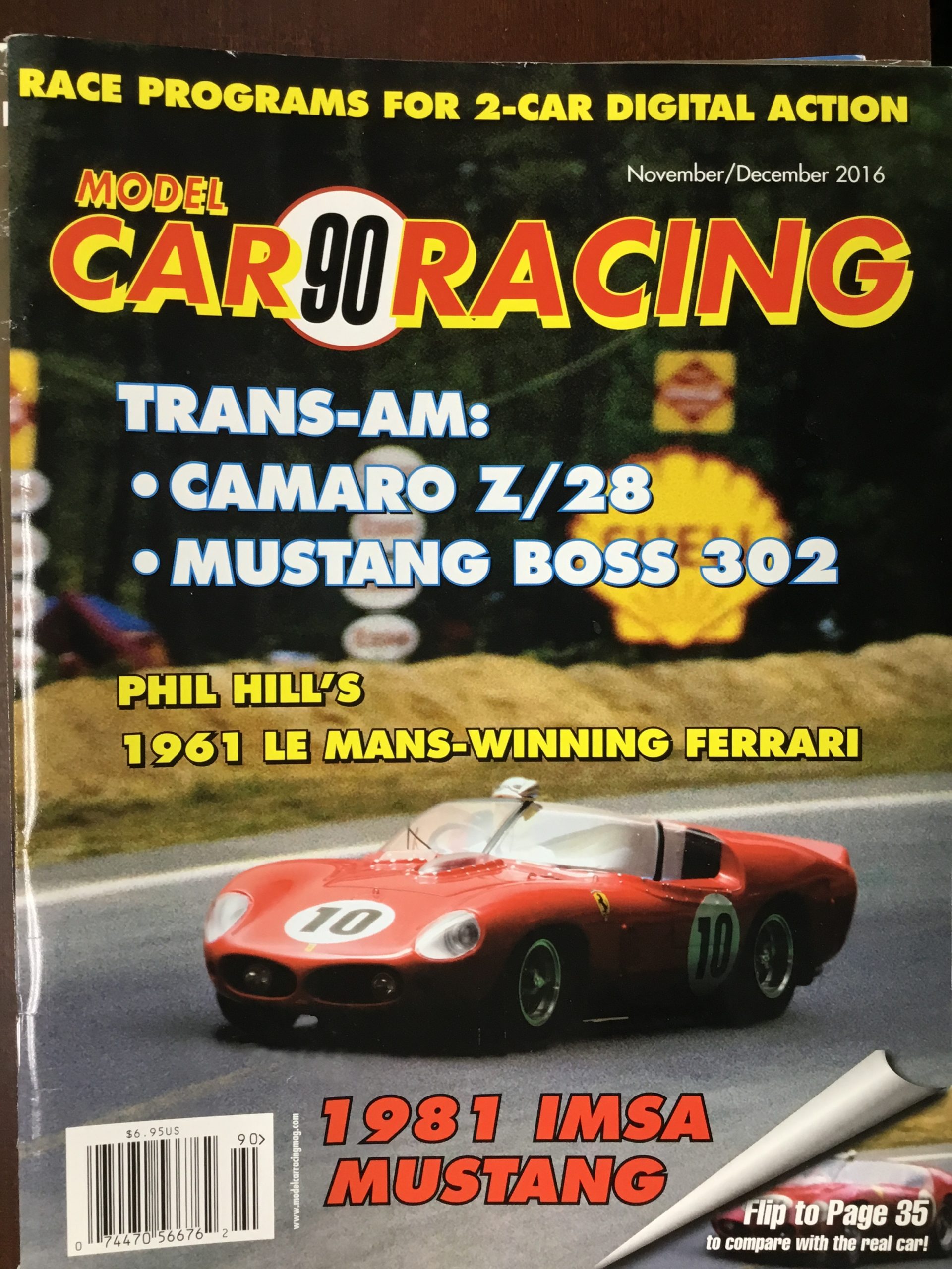 model car racing mag