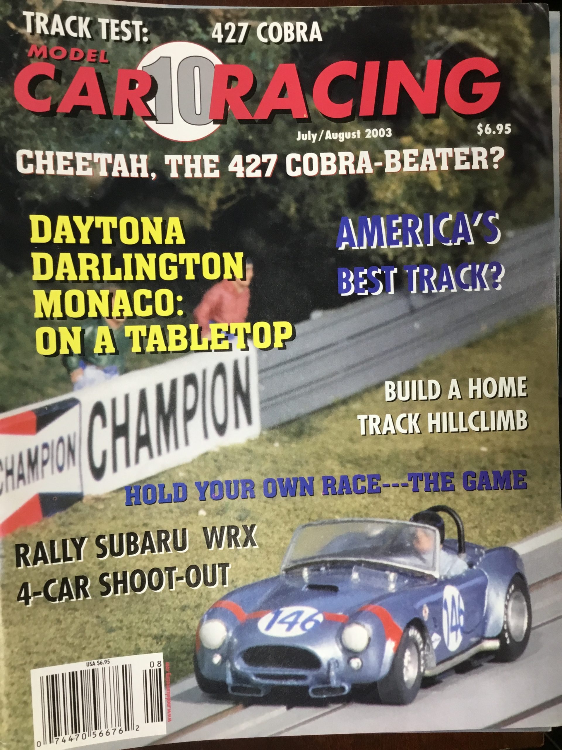 model car racing mag