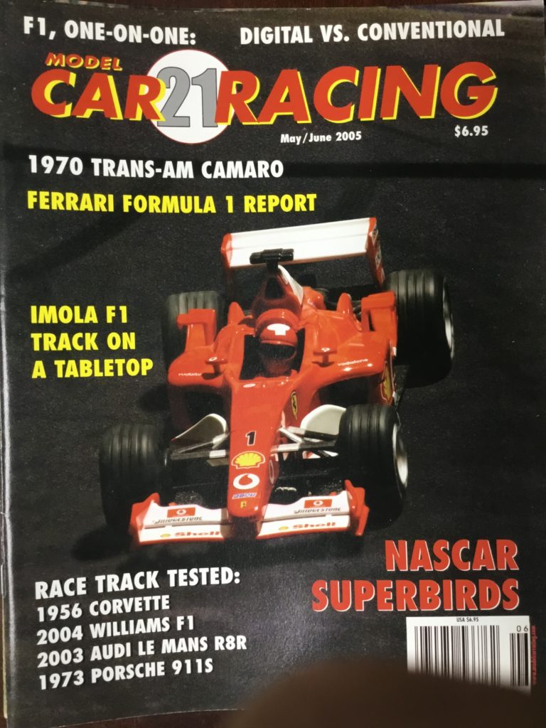 model car racing mag