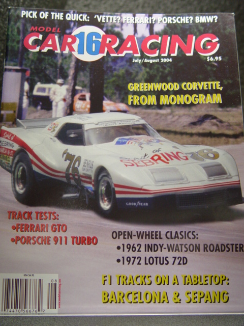 model car racing mag