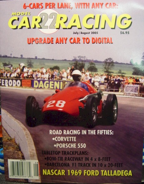 model car racing mag