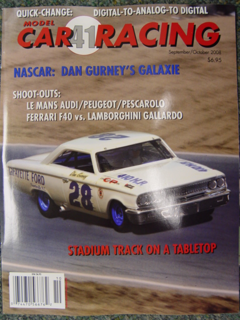 model car racing mag