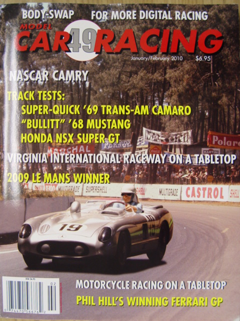 model car racing mag