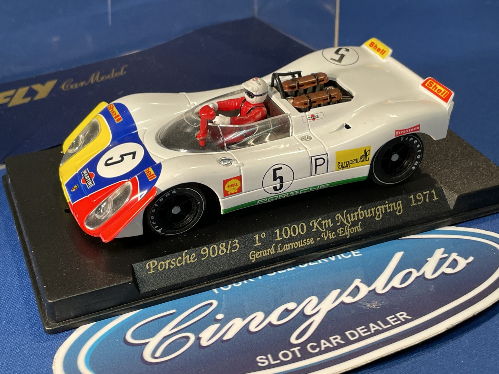 Fly C61 Repsol Porsche 908 Joest 1970 Zeltweg, Used.