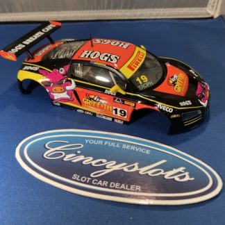 Carrera D124 23861 Audi R8 LMS Griffith HOGS Slot Car BODY ONLY.