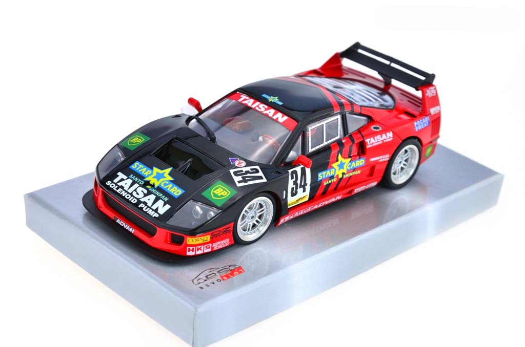 RevoSlot RS0098 Ferrari F40 Taisan Rossonera 34 1/32 Slot Car.