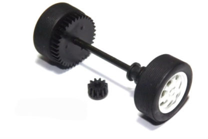 Scalextric W8696 rear axle assembly Mini Cooper