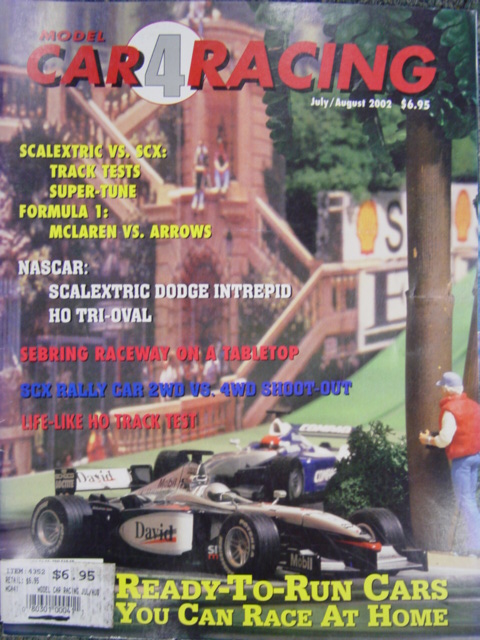 model car racing mag