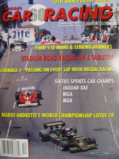 model car racing mag