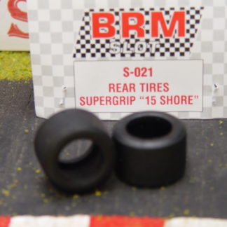 BRM S-021 Rear Tires Supergrip 15 Shore