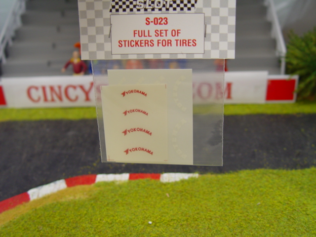 BRM S-023 Full Set of Stickers for Tires