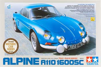 Maquette Alpine A110 1600 SC - francis miniatures