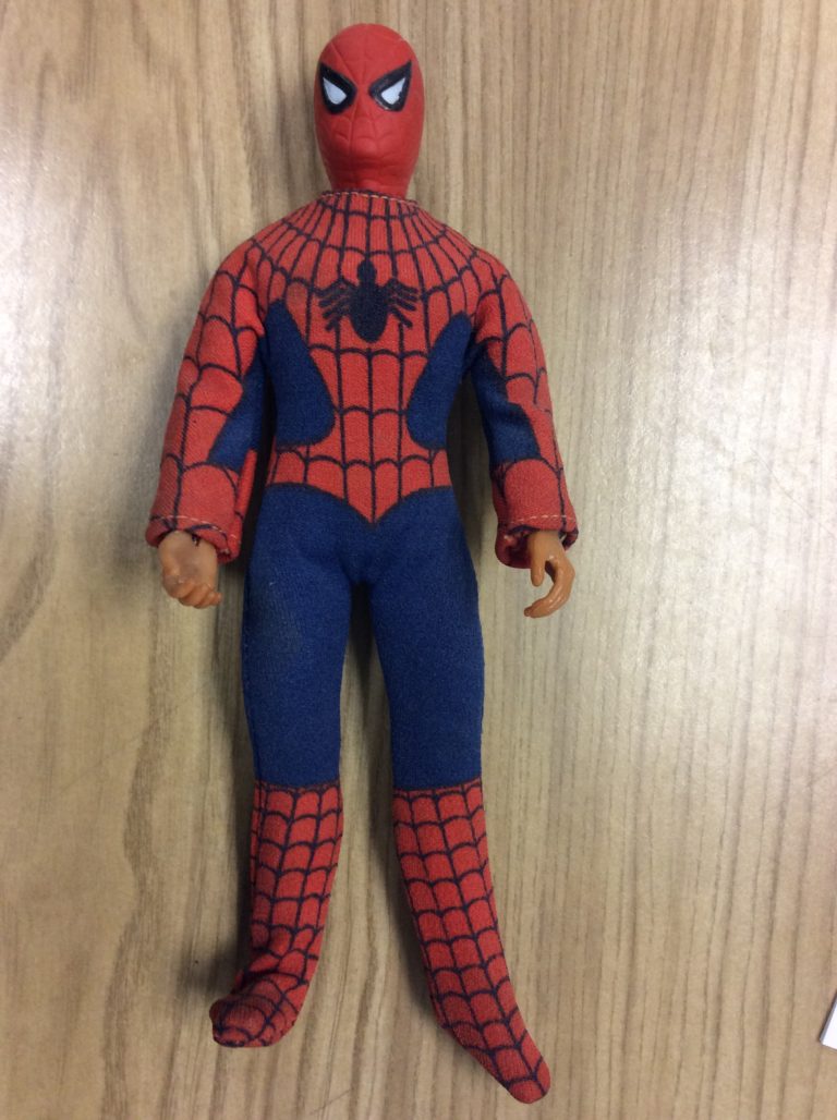 pink spiderman doll