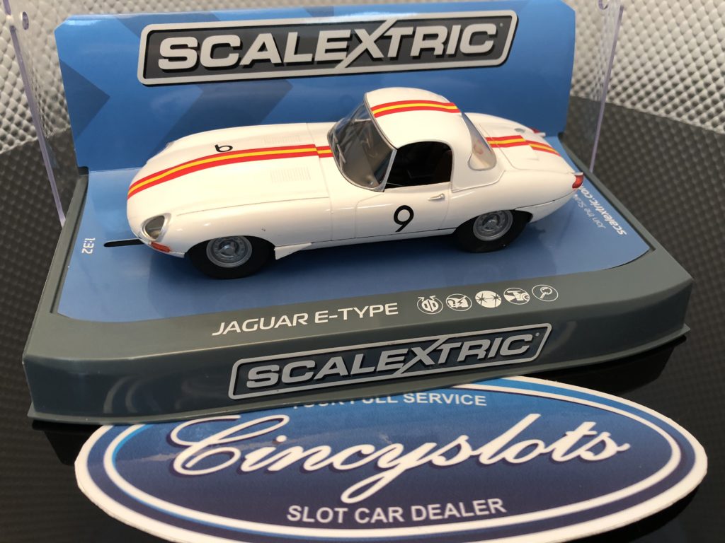 Scalextric C3890 Jaguar EType 1965 Bathurst Bob Jane Slot Car