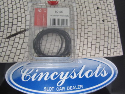Ninco 80107 1M Cable and 10 Eyelets