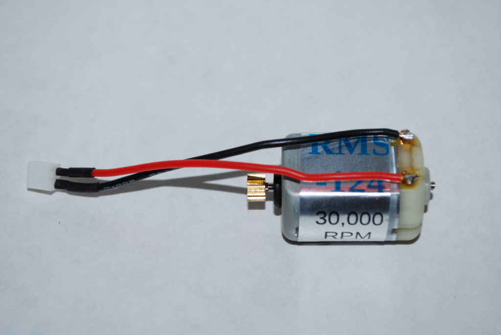 CARRERA 1/24 RMS124 SUPER MOTOR 30K+ RPM With Wires and Pinion Gear.
