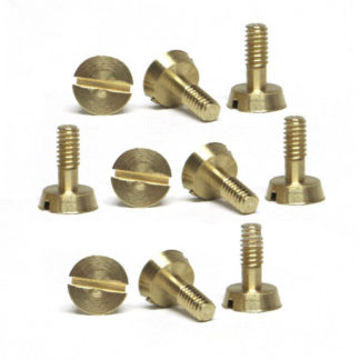 Slot.it SICH54B Slot.it Screws, 2.2x5.3mm, Brass Countersunk Head.