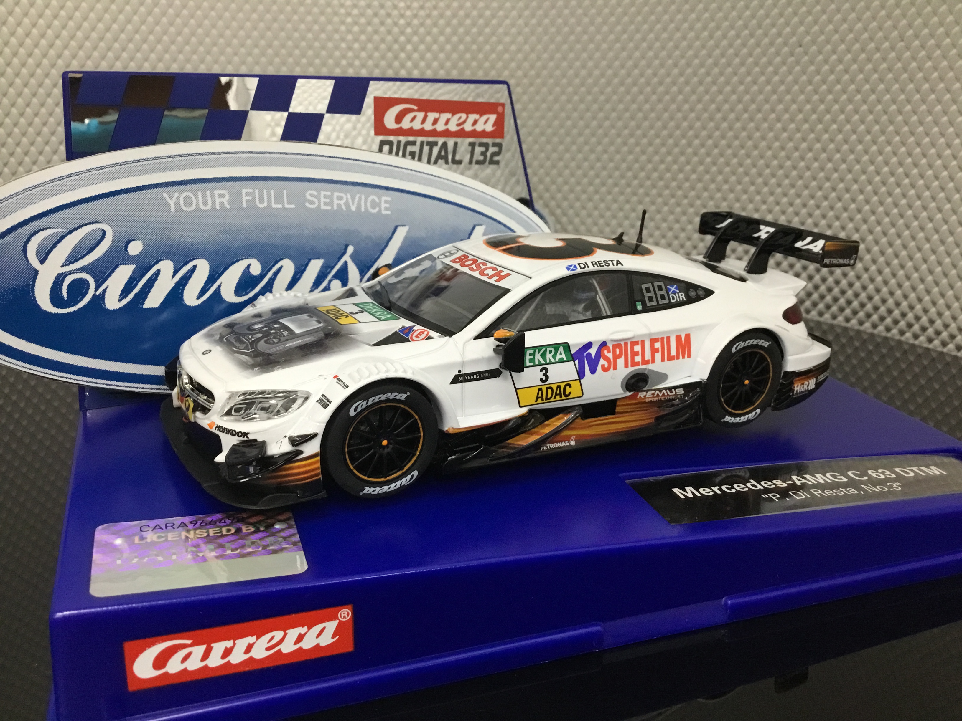 Carrera 27573 Mercedes DTM 1/32 Slot Car Brand New Factory Free Shipping Special 
