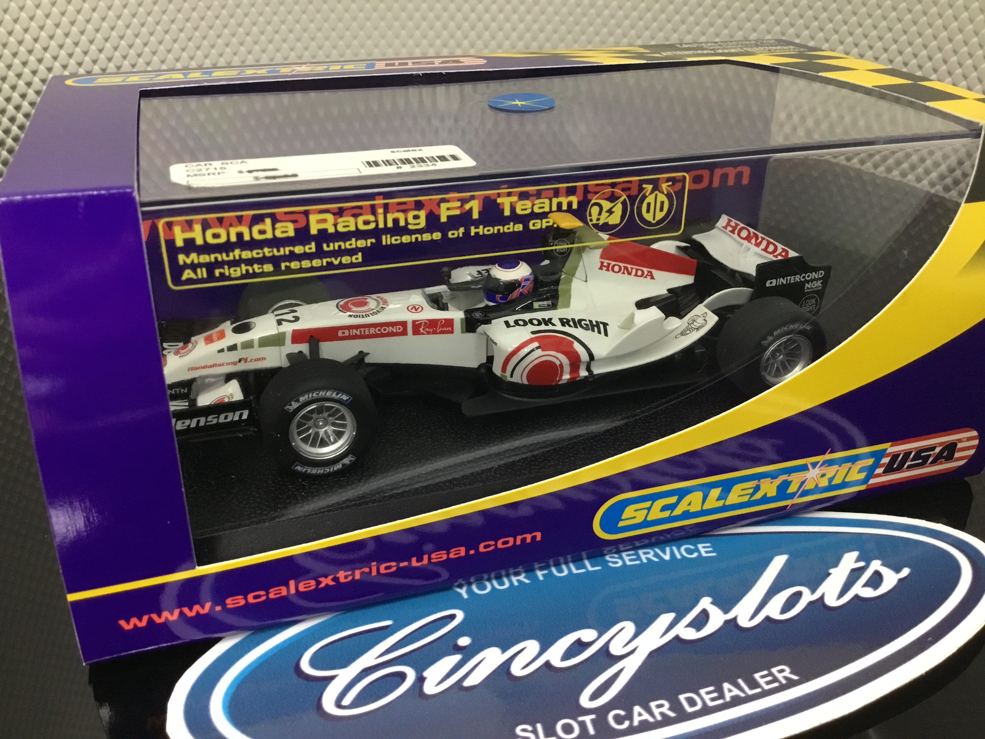 scalextric honda f1