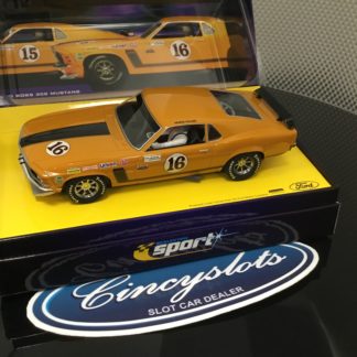 Scalextric Sport C2437AT Ford Boss 302 Mustang 1970 Trans Am #16.