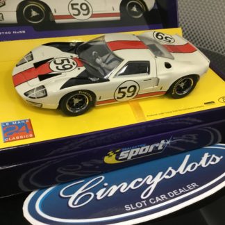 Scalextric Sport C2578A Ford GT40 Le Mans 1966 #59.