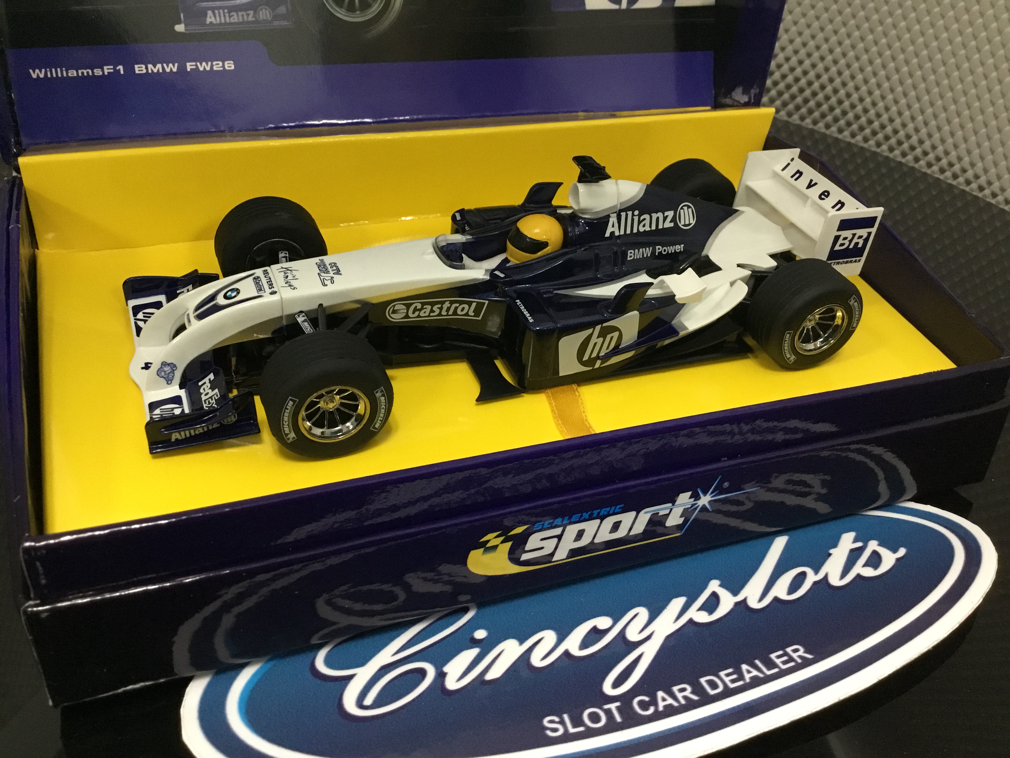 scalextric williams f1