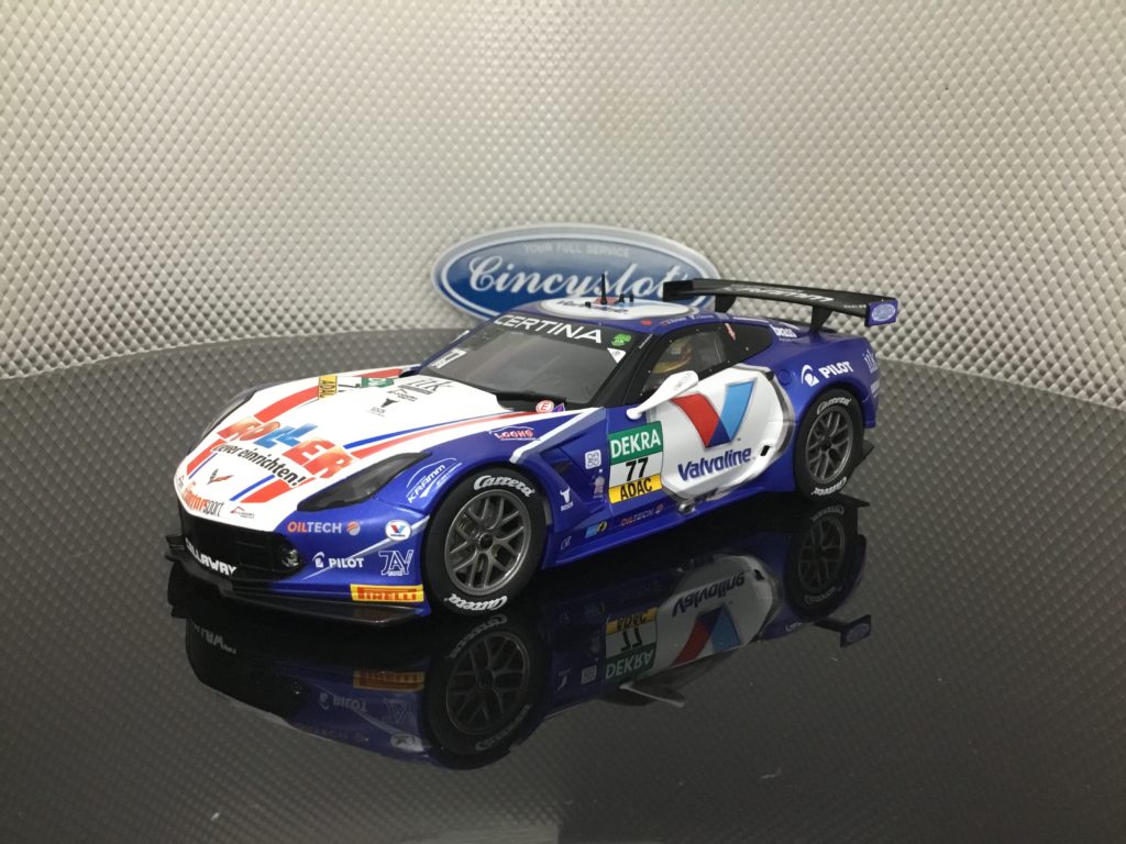 Carrera D124 23860 Chevrolet Callaway Corvette C7R Slot Car.