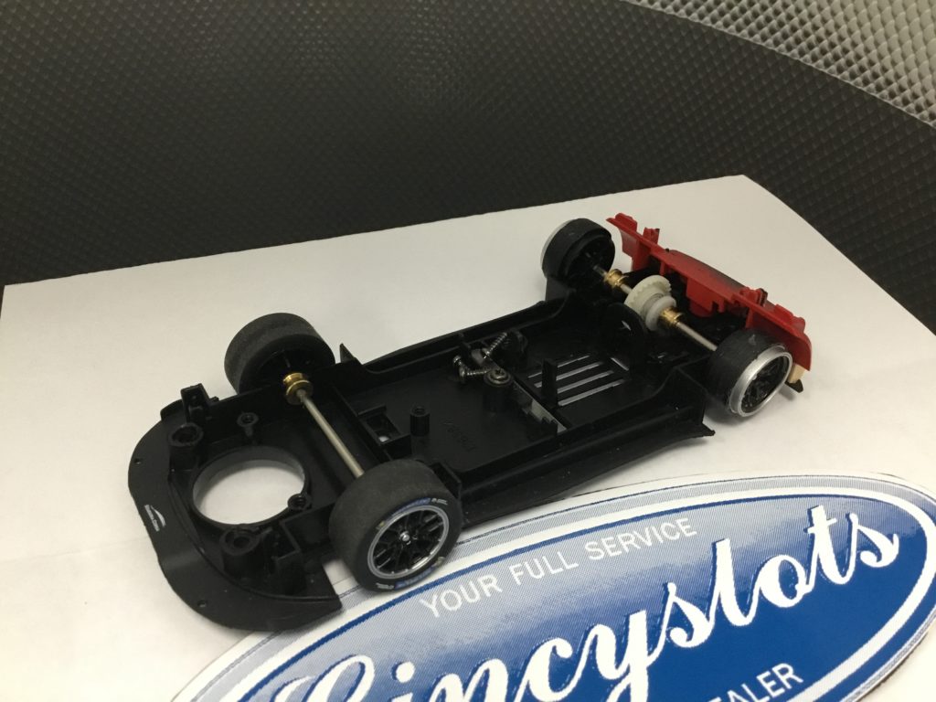 Carrera Ferrari 488 Chassis with Axles. Carrera Ferrari 488 Chassis