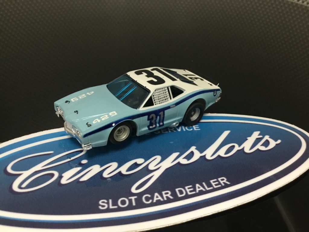 Aurora Afx Mercury Stocker Magnatraction HO Slot Car, used.