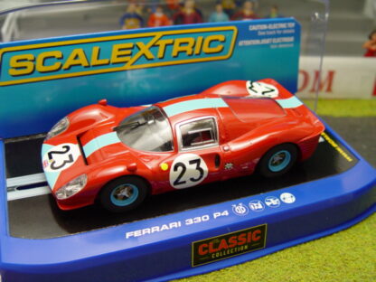 Scalextric C3028 Ferrari 330 P4 #23. 1/32 Slot Car Lightly Used.