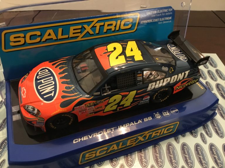 SCALEXTRIC C2893 COT NASCAR 24 CHEVY IMPALA SS JEFF GORDON 1/32 Slot