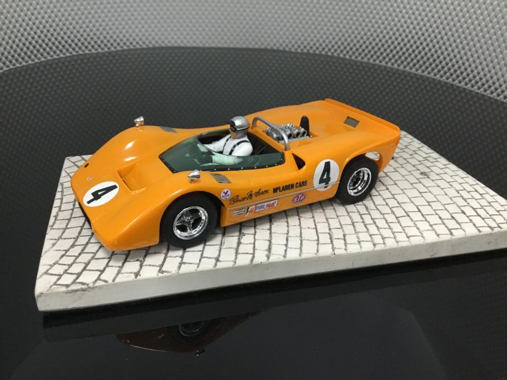Monogram Revell 854837 Mc Laren Bruce McLaren 1/32 Slot Car. New no box.