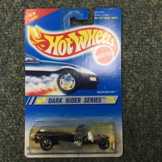 Hot Wheels Rigor Motor Dark Rider Series #13287 1994 Black #4 of 4.