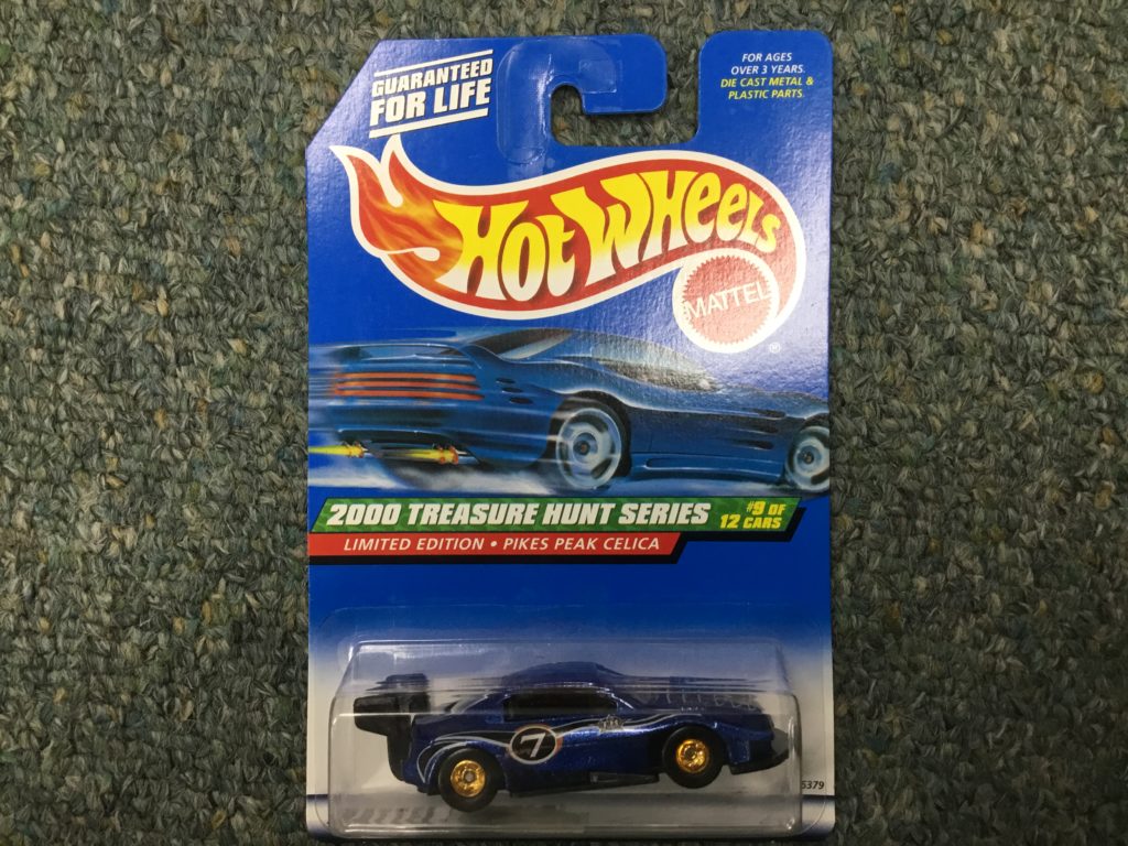 Hot Wheels 2000 Treasure Hunt Pikes Peak Celica #9 Of 12 W  Real Riders.