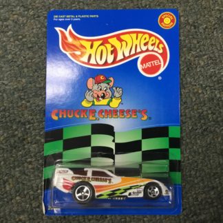 Hot Wheels Chuck E Cheese Dragster Special Edition.